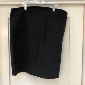 Maternity Gray Skirt